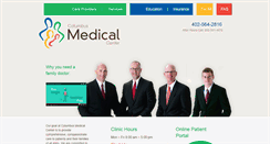 Desktop Screenshot of columbusmedicalcenter.com